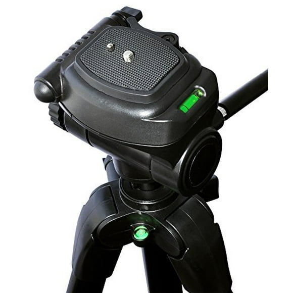 75" Professional 3-Way Pan Head Tripod For Canon 5D Mark III, 5D Mark II, 5V Mark IV, 5DS, 5DS R, 6D, 70D, 80D, SL1, 60D, 7D, 7D Mark II, T6s, T6i, T6, T5i, T5, T4i, T3i, T3, T2i, T1i, Xsi, XS, SX50