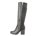 thumbnail image 4 of Giani Bernini Womens Rozario Leather Almond Toe Knee High Fashion Boots, 4 of 5