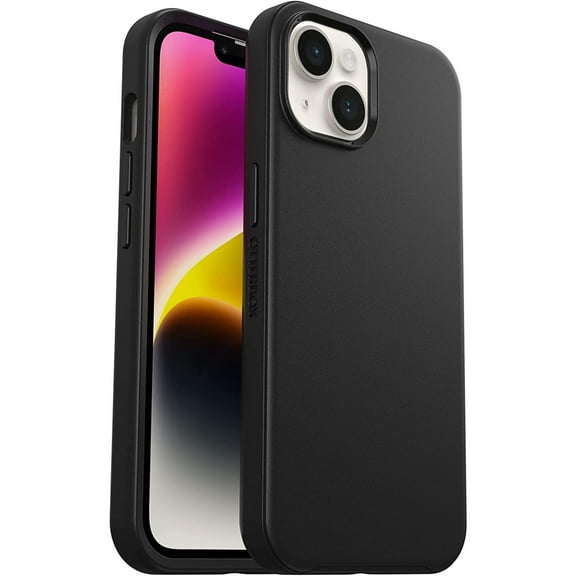OtterBox Symmetry Series Case for iPhone 14, Black