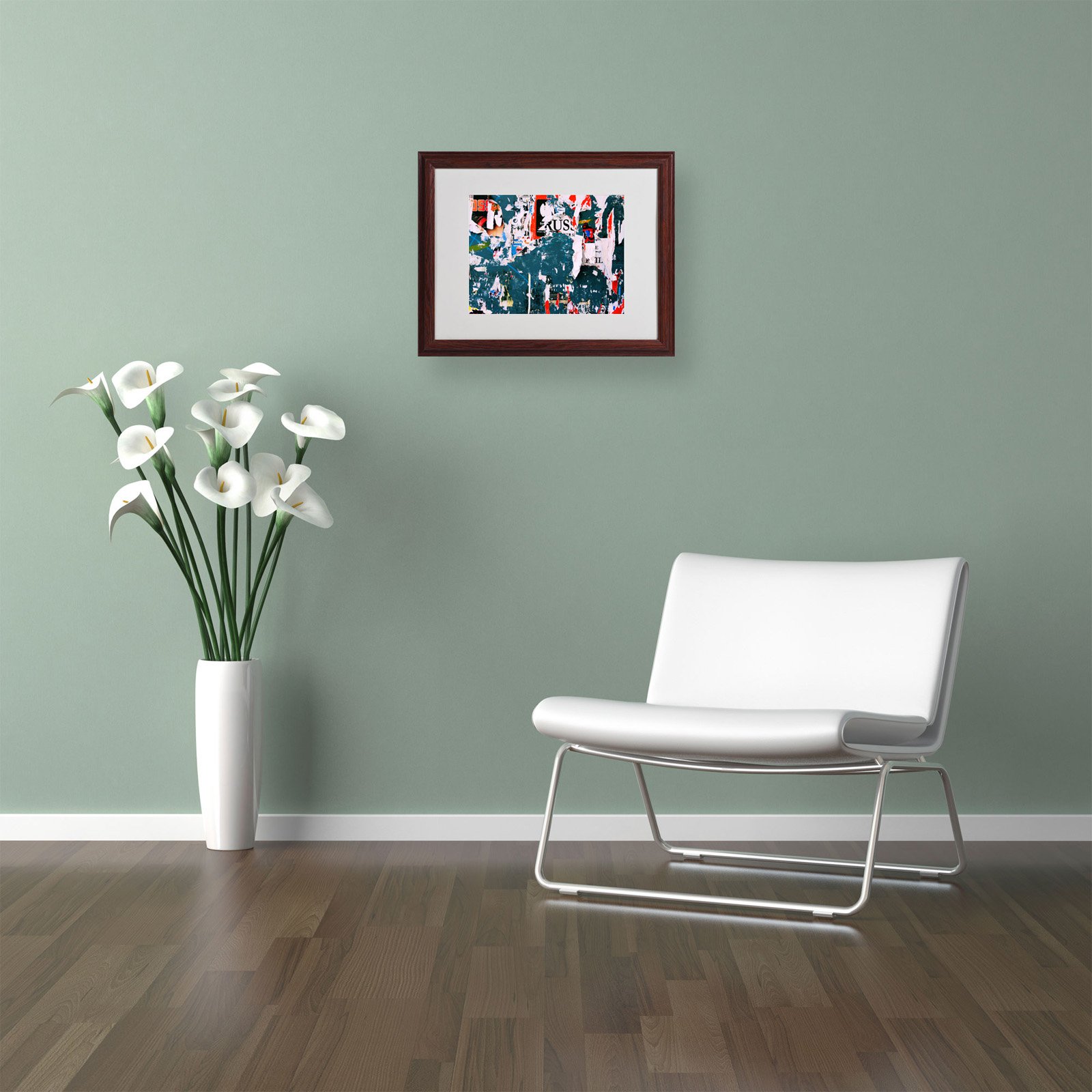 Trademark Fine Art "Yesterday's News" Framed Canvas Art by Beata Czyzowska Young