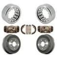 thumbnail image 1 of Transit Auto Ensemble de Cylindres de Roue Arrière et de Roulements de Tambour et de Chaussures (7 Pcs) pour Voiture 2000-2001 Dodge Ram 1500 avec Essieu Robuste K7D-101005, 1 of 11