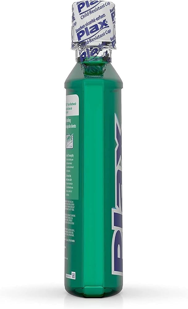 Plax Plaque Loosening Rinse, Soft Mint 24 fl oz (2 Pack) C35