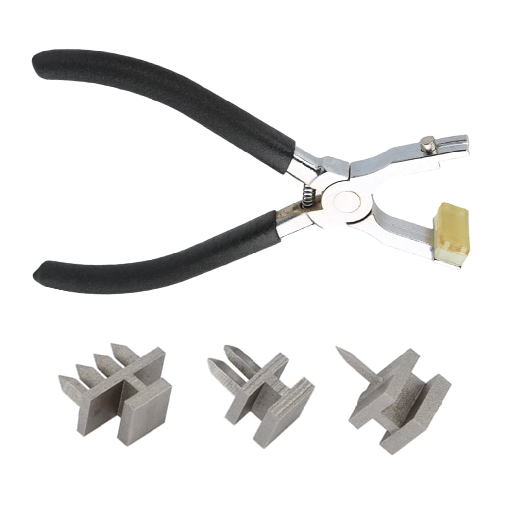 Leather Hole Punching Pliers Leather Hole Punches Tool for Leather Working Crafting Leather Belt Pet Collars Watch Strap