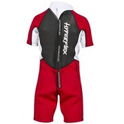 Hyperflex Unisex Access 2MM Spring Short Wetsuit, Kids, Red, 8