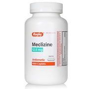 Meclizine 12.5 mg | 1000 Count Caplets | Antiemetic
