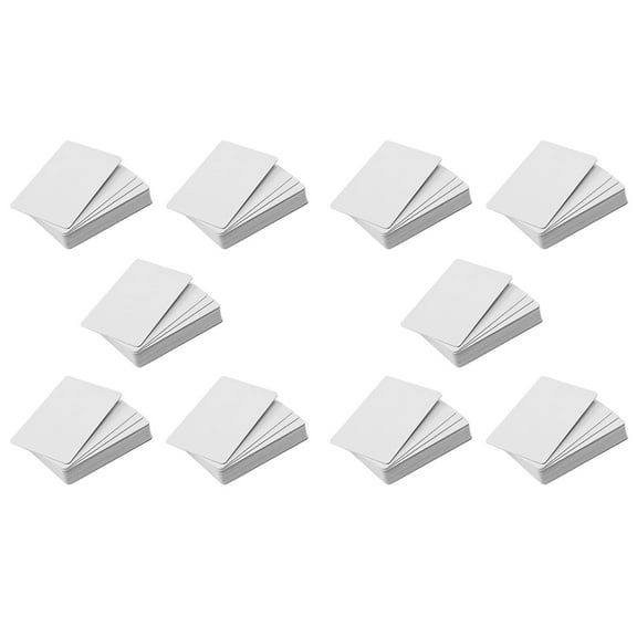 1000 PCS NFC Cards Blank 215 NFC Cards 215 Tags Rewritable NFC Cards 504 Bytes Memory for All NFC Enabled Device