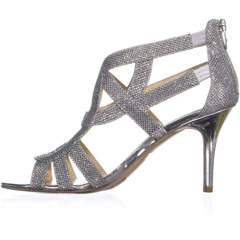 Marc Fisher Womens Nala Fabric Open Toe Casual Strappy Sandals