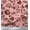 Light Pink Salmon, variant on Soimoi Rayon Crepe Fabric Cupcake,Donut & Cookies Food Fabric Prints by Yard 46 Inch Wide