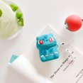 thumbnail image 5 of Compatible con funda AirPods 2/1, lindo dibujo animado 3D Kawaii divertido funda Airpods 1/2, llavero de silicona suave a prueba de golpes para niños y niñas, fundas compatibles con Airpods (Bulbasaur). ER, 5 of 5