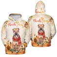 thumbnail image 3 of Happy Thanksgiving Chinese Shar-Pei with Turkey Pumpkins Autumn Vibes All Over Print 3D Hoodie Unisex Merch Hoodies Dog Lover - 12018, 3 of 6