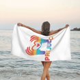 thumbnail image 3 of Más orgullo, menos prejuicios, aliados LGBT, ropa de orgullo gay, toalla de playa, toallas de baño de microfibra, manta de playa suave para desfiles, natación, yoga, mujeres y hombres, 3 of 4