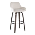 thumbnail image 4 of Daniella 30" Fixed-Height Bar Stool, Bar Chairs, Swivel Bar Stools, Bar Stools Set of 2, 4 of 6