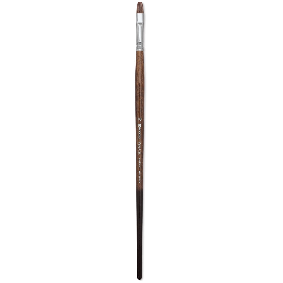 Escoda Versatil Brush - Bright, Size 10, Long Handle