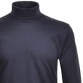 thumbnail image 2 of RAGMAN Suéter de Cuello Tortuga para Hombre - Manga Larga Básico Cuello Tortuga Regular Fit, Punto Simple, Color Sólido Azul oscuro S (Small), 2 of 3