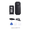 thumbnail image 1 of Campana de Alarma para Bicicleta, 113 DB, Bocina Eléctrica para Bicicleta, Detector de Vibración con Control Remoto Inalámbrico y Antirrobo para Seguridad de Motocicletas, 1 of 5