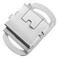 thumbnail image 3 of Slide Click Buckle Automatic Alloy Belt Accessory Ratchet Belt Buckle for Men, 3 of 9