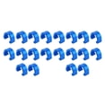 thumbnail image 4 of Eigraketly 10 piezas de Clips C para Cable de bicicleta, hebillas de fijación de aleación de aluminio simples profesionales, accesorio de Type3 NO3, 4 of 6