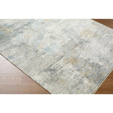 Hauteloom Gryta Living Room, Bedroom Area Rug - Gray, Brown - 2' x 3'