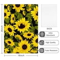 thumbnail image 2 of 4 Pcs Funny Kitchen Towels,Black Green Stem Sunflower Pattern Microfiber Dish Towels,Kitchen Tea Towels,Kitchen Towel Set (18" X 26"), 2 of 7