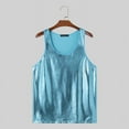 thumbnail image 4 of AOLIGEI Tops 2024 American Style Fashion New Mens Shiny Coating Design Vests Casual Party Shows Male Sleeveless Tank Tops S-5XL, 4 of 6