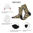 thumbnail image 4 of Rocae Excavator At Work for Adult Socks Casual Athletic Stretchy Loose Socks for Women Men Non-Slip Middle Tube Socks, 4 of 7
