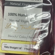 Boss Bundle 100% Hh Yaky Straight 18" #Ttnat/9jbg