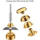 thumbnail image 5 of 50 Set Leather Snap Fasteners Kit 15mm Metal Button Snaps Press Studs With 3setter Tools Leather Snaps For Clothes Jackets, 5 of 5