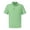 290#Green, variant on Men's Classic Fit Short Sleeve Dual Tipped Collar Polo Shirt Gray S
