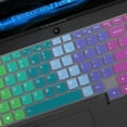 thumbnail image 4 of GHSDFBB Keyboard Cover Skin for 2021 2020 Lenovo Legion 5 Pro, Legion 5 5i 5p 5pi 15.6 Inch and 17.3 Inch |Legion 7i & ideaPad Gaming 3i Gaming Laptop Keyboard Protective Skin-Rainbow, 4 of 7