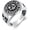 Memento Mori, variant on Memento Mori Ring 925 Sterling Silver Skull Hourglass Ring Memento Mori Jewelry Gifts for Women Men for Christmas Father's Day Size 7-10