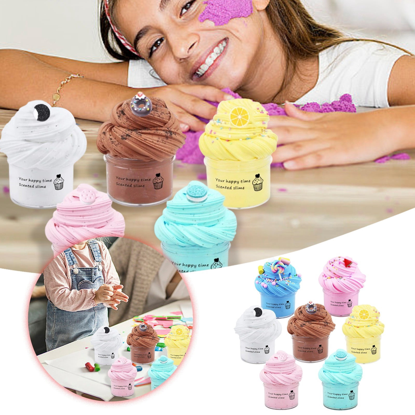 Modeling Clay Kit for Kids Sensory Development and Educational DIY Craft Projects 7PCS