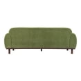 thumbnail image 6 of Furniture of America Ellita Mid-Century Modern Chenille OEKO-TEX Certified Sofa with Faux Fur Pillows, Olive Green, 6 of 14