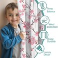 thumbnail image 3 of Blackout Kids Curtains,Pioneer Flower Floral Print Pattern Childrens Insulated Curtains Set Of 2,Bedroom Essentials,Toddler Room Decor 42"x54", 3 of 5