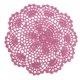 thumbnail image 3 of Dream Lifestyle - 6 manteles individuales de encaje de algodón de ganchillo, hechos a mano, redondos, con forma de flor hueca, decorativos, almohadillas aislantes para mesa de comedor, 20 cm, 3 of 7