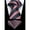 Navy Red, variant on Boy's Striped Tie with Pocket Square Set Formal Necktie for Children and Kids Self-Tied