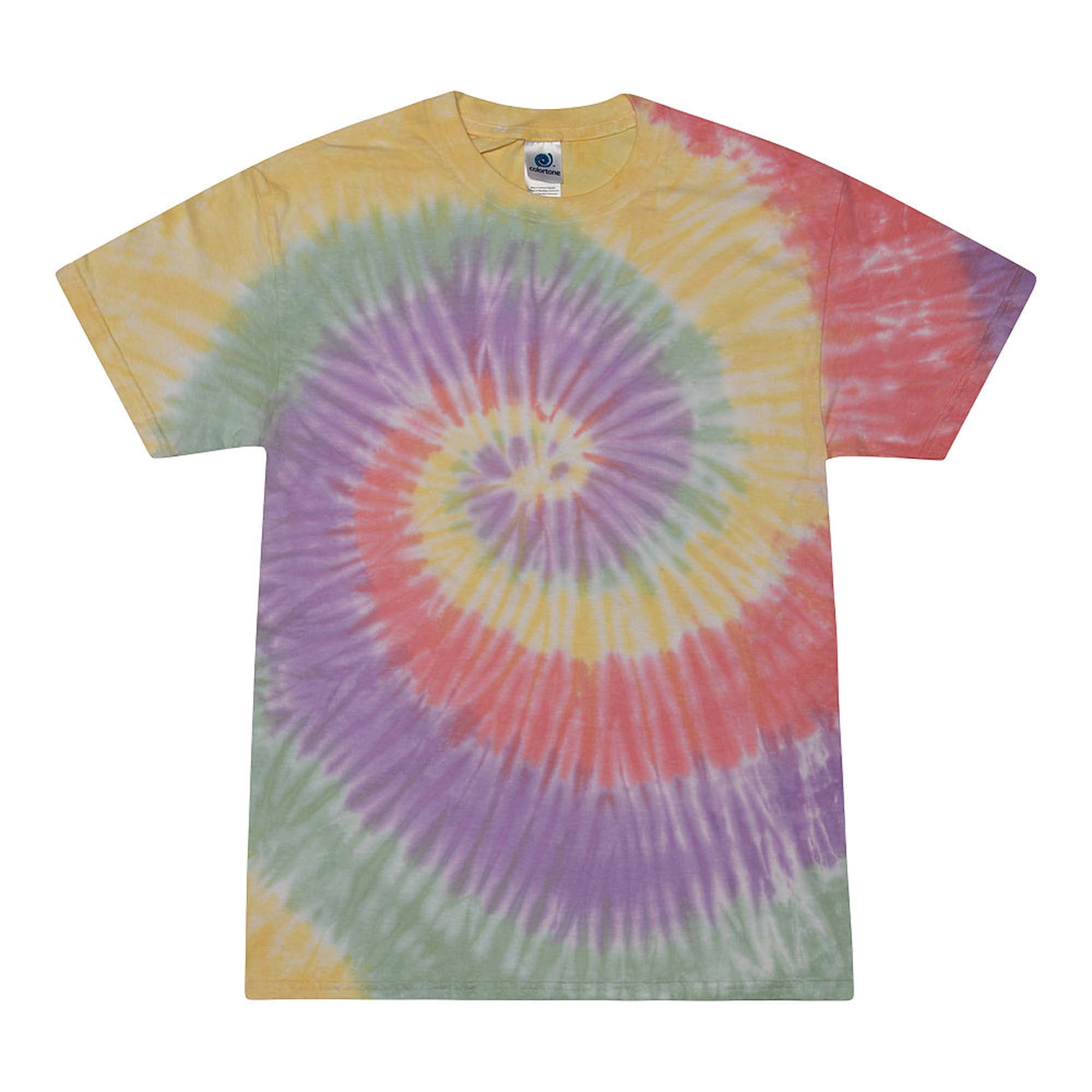 Tie Dyes Men's Tie Dyed Performance Short Sleeve Tshirt H1000Zen