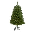 thumbnail image 2 of 4ft. Virginia Fir Artificial Christmas Tree with 100 Clear Lights and 223 Bendable Branches, 2 of 8