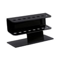thumbnail image 1 of Soporte de almacenamiento para pinzas de pestañas con 8 agujeros, soporte de exhibición para pinzas, accesorios de salón Negro, 1 of 8