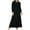 Black, variant on Spring Dresses for Women 2025 Long Sleeve Crew Neck Athletic Dress Button up Solid Color Loose Breathable Oversized Active Dress Streetwear for Indoor Music Festival Green S