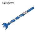 thumbnail image 3 of Forstner Wood Boring Drill Bit 20mm Dia. Carbide Alloy Steel Tip Hex Shank Cutting for Hinge Plywood Wood Tool Blue, 3 of 5