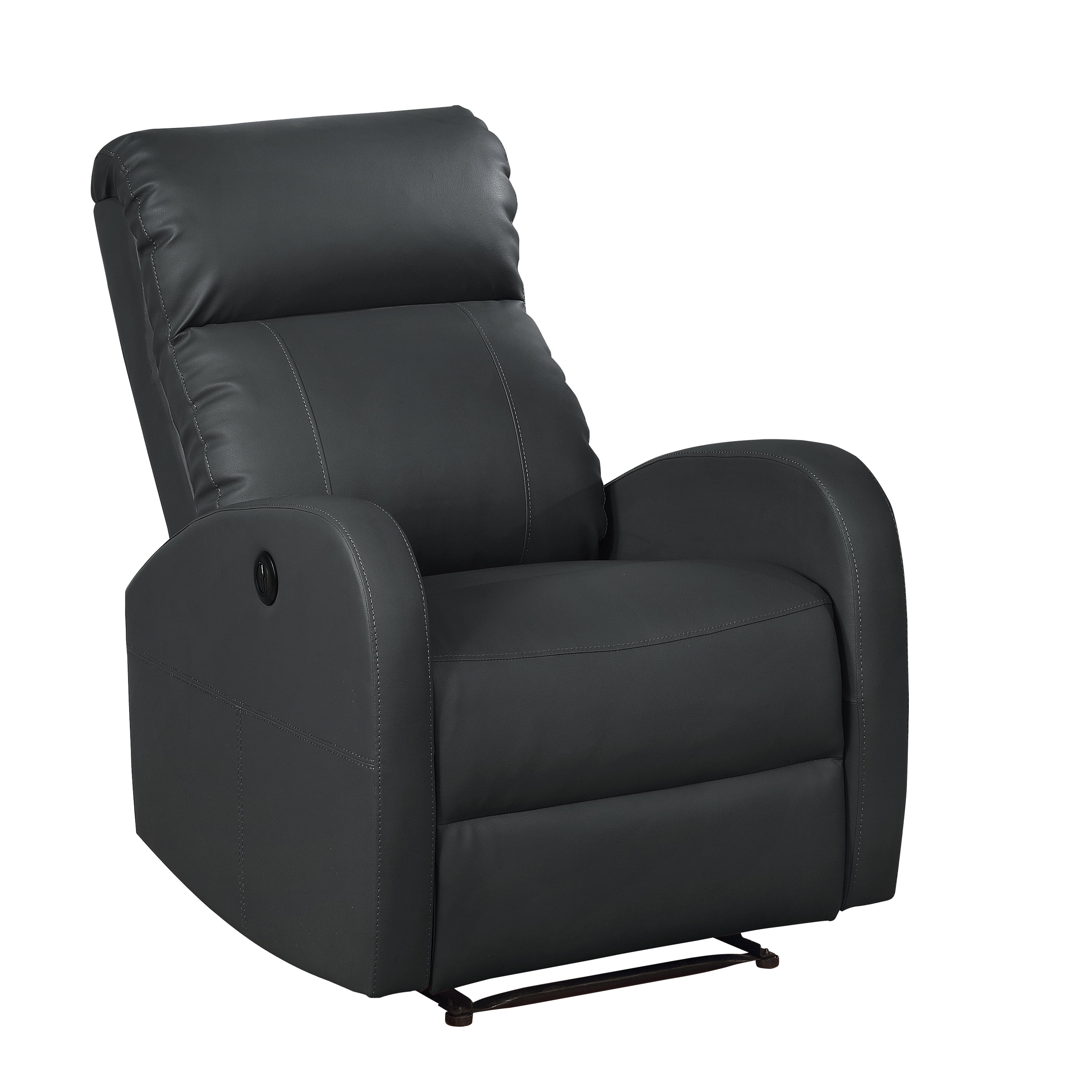 faux leather small recliners