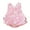 Pink, variant on Bagilaanoe Newborn Baby Girl One-Piece Swimsuit Floral Print Sleeveless Zipper Rashguard Swimwear 12M 18M 24M 3T 4T 5T Kids Ruffle Bathing Suit