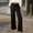 Brown, variant on pstuiky Wide Leg Pants, Women Solid Color High Waist Straight Leg Pants Drawstring Pants Elastic Waist Pants Active Fit Trendy Oversized Sweatpants Training Pants Gift for Girl Save Big Beige L