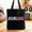 Black, variant on Hashtag Girl Dad Tote Bag, Gift Shopper for Proud Daughter 39 s Father