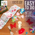 thumbnail image 3 of Kit de costura CRAFTILOO Fairy para niñas mayores de 5 años con 5 proyectos, 3 of 7