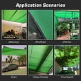 thumbnail image 3 of Sunblock Shade Cloth Mesh Sun Shade Tarp Plants Greenhouse Cover, 3 of 7