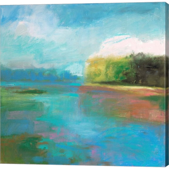 Great Art Now Mill Pond by Kathleen Robbins, Canvas Wall Art, 28W x 28H