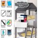 thumbnail image 5 of KAIYANG Cesta de almacenamiento colgante Organizador de cama Cesta de almacenamiento colgante Bolsas de cama colgantes Organizador Caja Blanca, 5 of 5