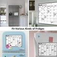 thumbnail image 6 of Futhstar Fridge Calendar Magnetic Dry Erase Calendar Whiteboard Calendar for Refrigerator Planners 16.9" x 11.8", White, 6 of 7