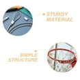 thumbnail image 3 of Phenofice Basketball Hoop Net Rope 2Pcs Steel Wire Grey For Professional Training, 3 of 8
